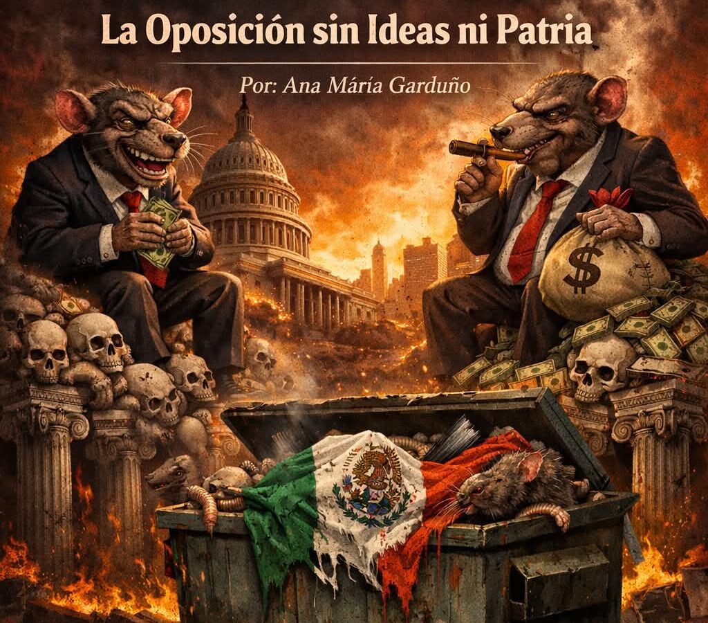 Del Poder al Parásito: PAN y PRI, la oposición sin ideas ni patria.