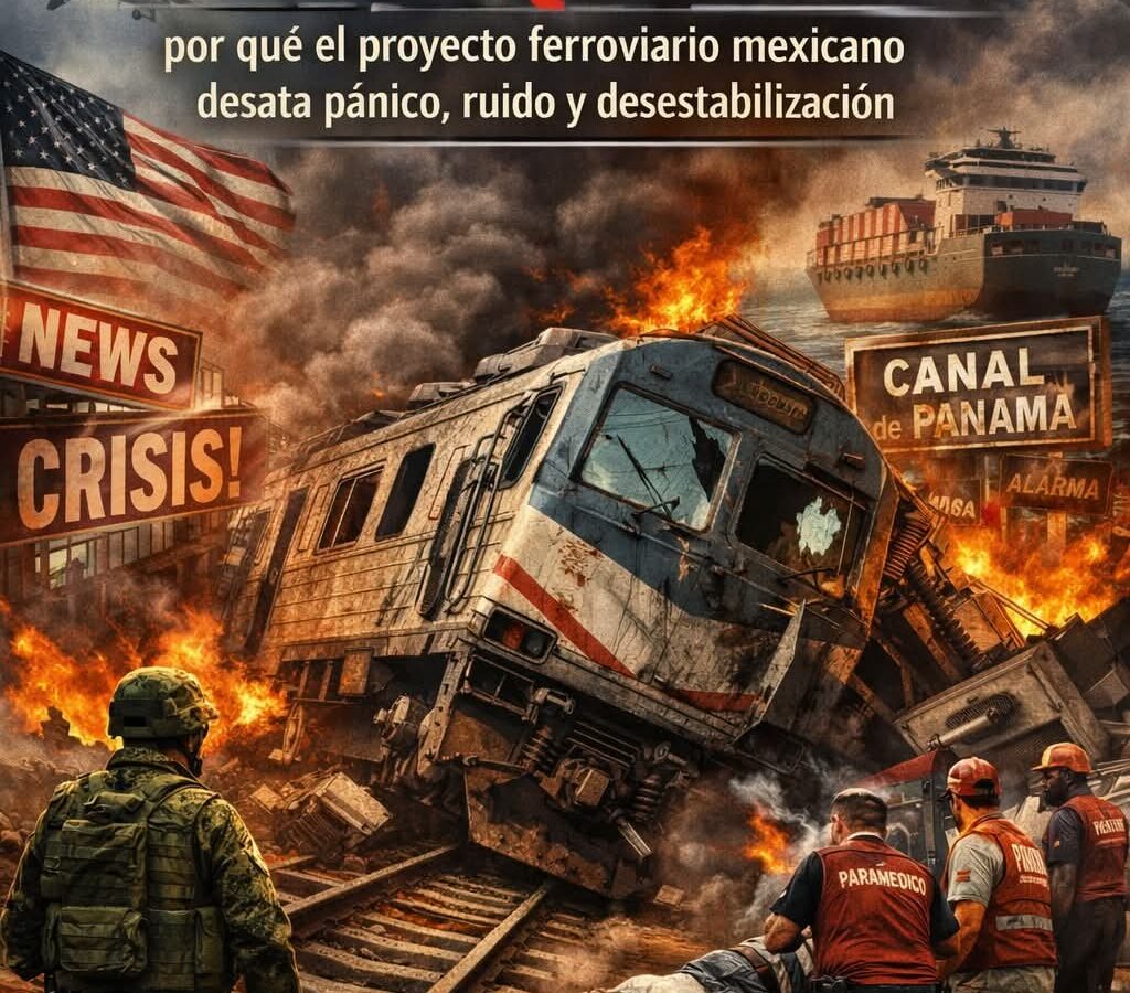 Trenes Contra el Saqueo: por qué el proyecto ferroviario mexicano desata pánico, ruido y desestabilización
